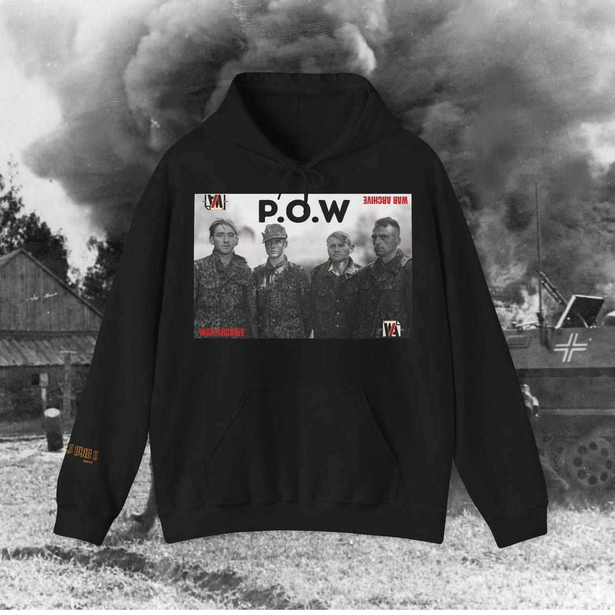 P.O.W. — WAR ARCHIVE Heavy Blend Hoodie