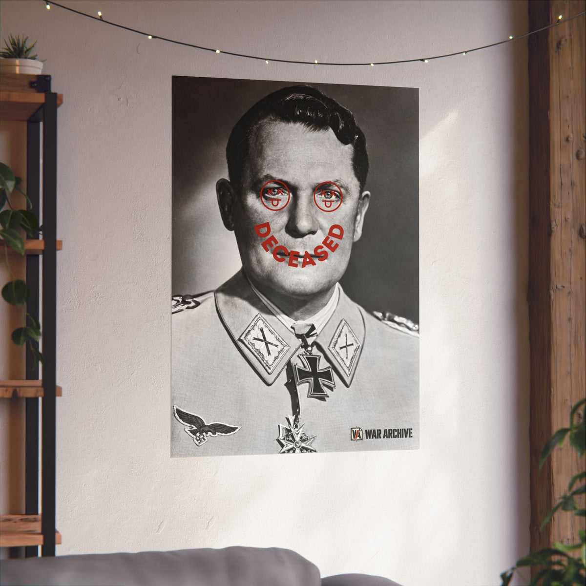 Hermann Göring — Deceased | WWII Matte Poster | 28 × 40″ | WAR ARCHIVE PNO1